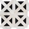 Msi Retro Fretwork 12 In. X 12 In. X 10Mm Polished Marble Mesh-Mounted Mosaic Tile, 10PK ZOR-MD-0151 - alternate 2